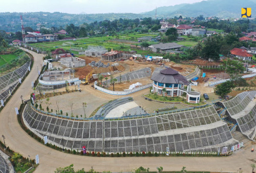 Target Rampung 2022, Pembangunan Bendungan Ciawi Sudah 80,2%, Siap Kendalikan Banjir di Jakarta