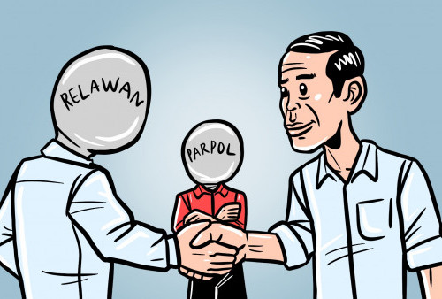 Jokowi, Antara Relawan dan Parpol
