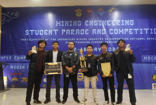 Mahasiswa Unja Raih Juara 1 Panning Pada Mining Competition Minespace V