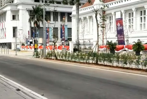 Banyak Pemotor Berjatuhan di Pintu Besar Utara Kota Tua, Ini Kata Dishub DKI Jakarta
