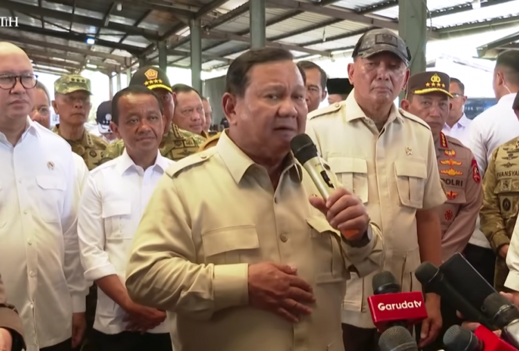Prabowo Saksikan Penyerahan Aset Rp7 Triliun dari Tambang Ilegal ke PT Timah