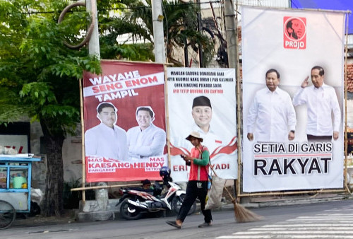 Baliho Kaesang-Hendy Menjamur di Surabaya, Ini Tanggapan PSI Surabaya