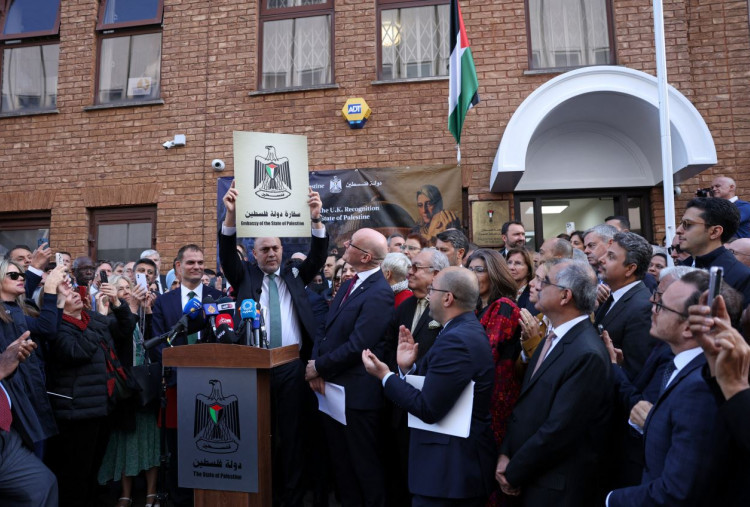 Kantor Misi Diplomatik Palestina di London Berubah Menjadi Kedutaan Besar Palestina