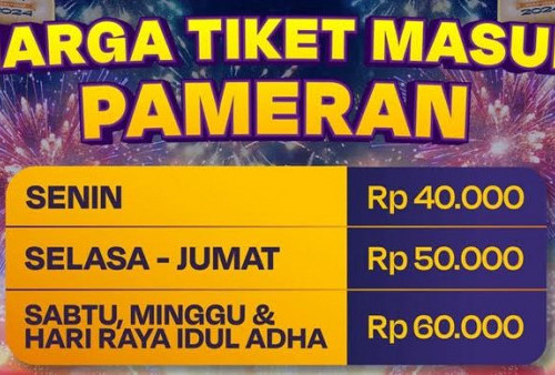 Jam Operasional Jakarta Fair 2024 di Libur Idul Adha, Tarif Parkir Mulai Rp15 Ribu