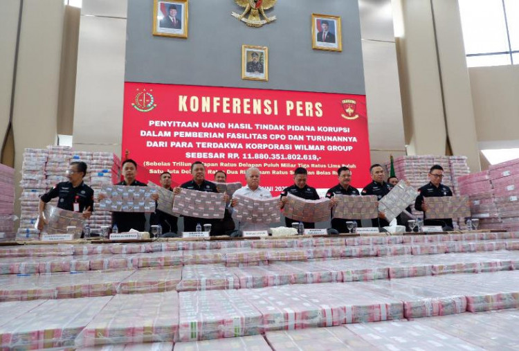 Kejagung Sita Uang Rp 11,8 Triliun dari Perkara Korupsi CPO