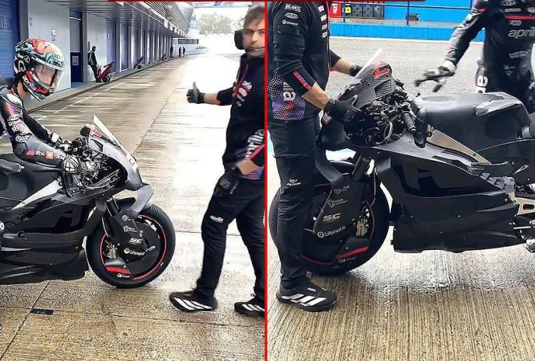 Langkah 'Berani Mati' Aprilia: Terjang Hujan Jerez Demi Perkenalkan RS-GP 850cc 2027!