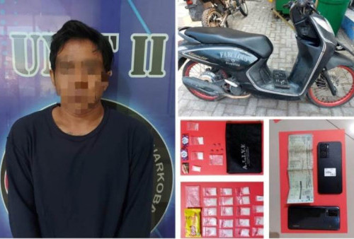 Warga Taman, Sidoarjo Jual 23 Paket Sabu Pakai Kemasan Permen di Jombang