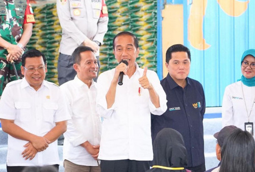 Jokowi Jamin Beras Bantuan Pangan Berkualitas Bagus dan Enak