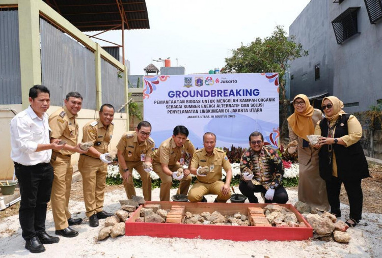 Bank Jakarta Bangun Biodigester, 500 Kg Sampah Organik Diolah per Hari