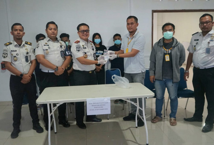 Lapas Cilegon Gagalkan Dua Upaya Penyelundupan Barang Diduga Narkotika melalui Layanan Kunjungan