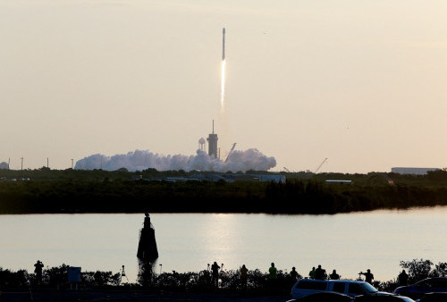 Jepang Gandeng Elon Musk Orbitkan Satelit Starlink SpaceX