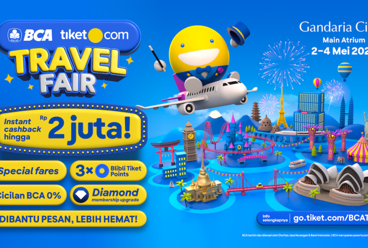 Sambut Libur Tengah Tahun, BCA tiket.com Travel Fair 2025 Gelar Promo Berlimpah