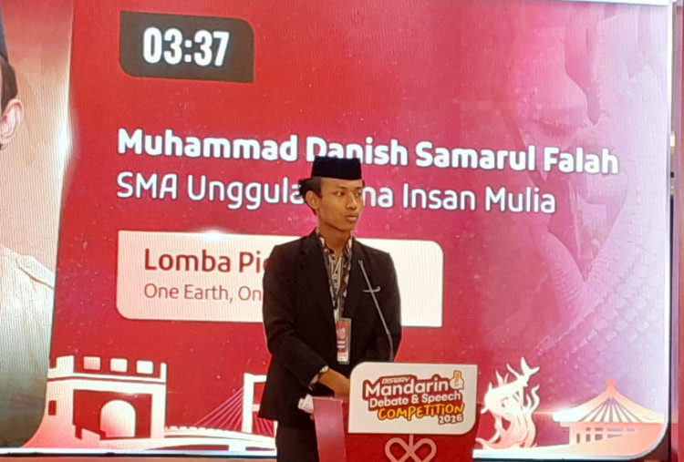 Baru Sebulan Belajar Mandarin, Danish Tampil Percaya Diri demi Wujudkan Mimpi Kuliah di Tiongkok