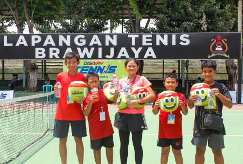 Cheers Segarkan Disway Tennis Junior Championship 2023