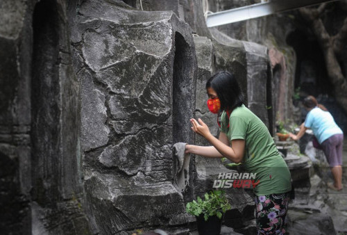 Minggu, 17 Maret 2024, menjadi momen penting bagi Geraja Paroki Kelahiran Santa Perawan Maria di Surabaya, karena mereka menggelar kerja bakti menjelang perayaan Paskah. 
