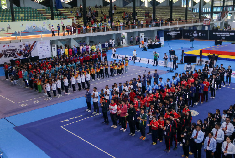 Kejurnas Wushu 2025 di Surabaya, 910 Atlet dari Seluruh Indonesia Berpartisipasi