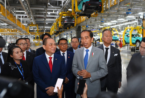 Jokowi Kunjungi Pabrik VinFast, Mobnas Vietnam yang Bakal Jualan di Indonesia