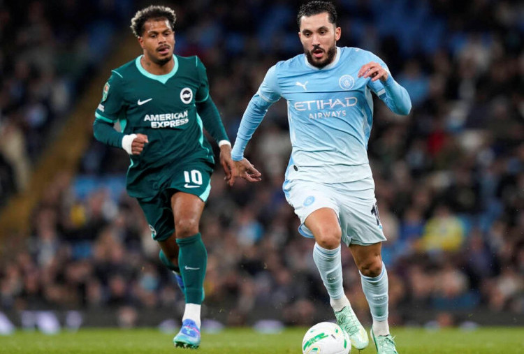 Rating Pemain Man City yang Singkirkan Brighton dari Carabao Cup, Cherki Tertinggi!
