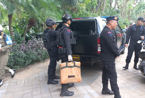 Sebuah Granat Ditemukan di Lokasi Taman Balai Kota Surabaya 