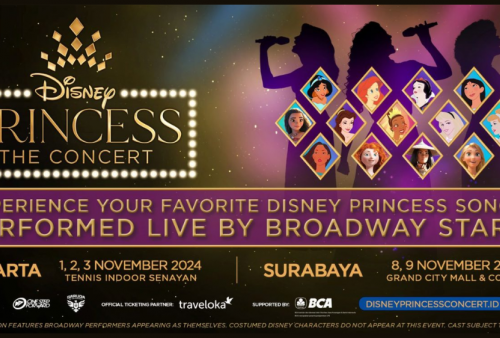 Link dan Cara Beli Tiket Disney Princess Concert 2024 di Jakarta dan Surabaya, Dibuka Hari ini Pukul 10.00 WIB