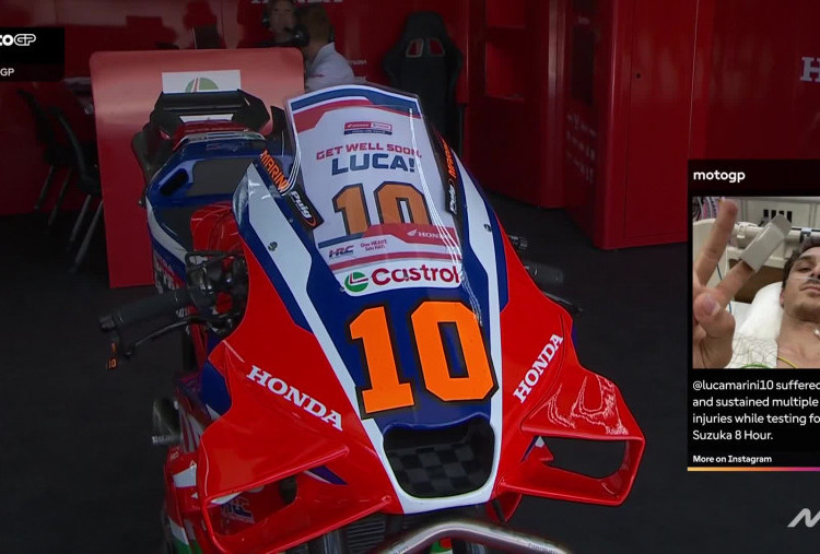 Teka-Teki Masa Depan Luca Marini, Bakal Tukar Posisi dengan Alvaro Bautista di WSBK?