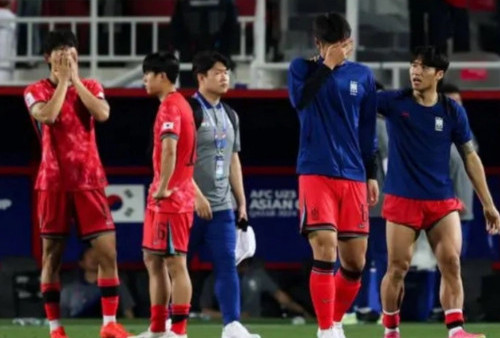 Pemain Korea Selatan Syok dan Nangis, Usai Kalah Dramatis dari Timnas Indonesia U-23 di 8 Besar Piala Asia U-23