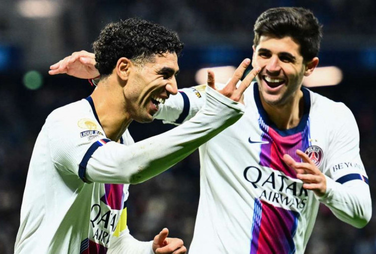 Le Havre vs PSG 1-5, Hat-trick Hakimi Mantapkan Les Parisiens di Puncak