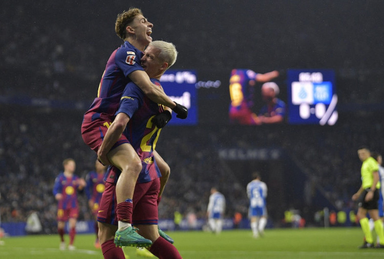 Espanyol vs Barcelona 0-2, Olmo-Lewandowski jadi Pahlawan dari Bangku Cadangan