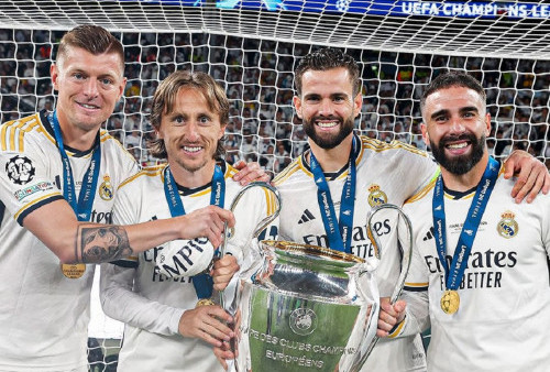 Real Madrid Raih Trofi Liga Champions ke-15, Terbanyak di Eropa!