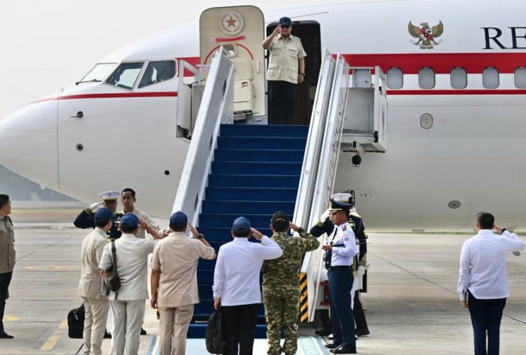 Prabowo Turun Langsung ke Riau, Pantau Penanganan Karhutla