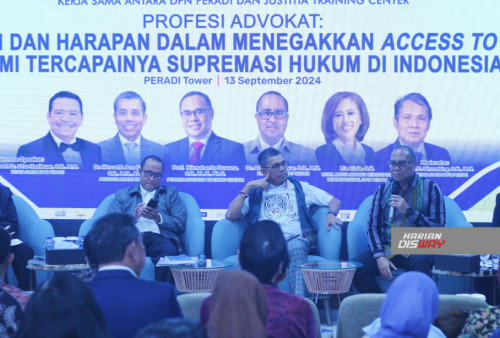 Acara tersebut diselenggarakan oleh Perhimpunan Advokat Indonesia (PERADI) dan Justitia Training Center dengan tujuan agar profesi advokat mampu memiliki fungsi sebagai penegak keadilan dan penjaga hak asasi manusia. Profesi advokat tidak hanya berperan sebagai penasihat hukum, tetapi juga sebagai garda terdepan dalam memastikan keadilan sosial dan perlindungan hak individu.