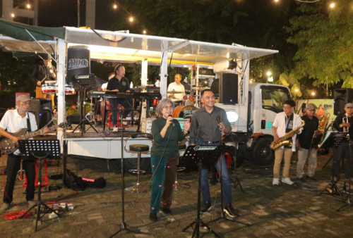 Livin' Land Surabaya: Ruang UMKM dan Musisi yang Bikin Indah Kurnia Jatuh Cinta pada Pandangan Pertama 