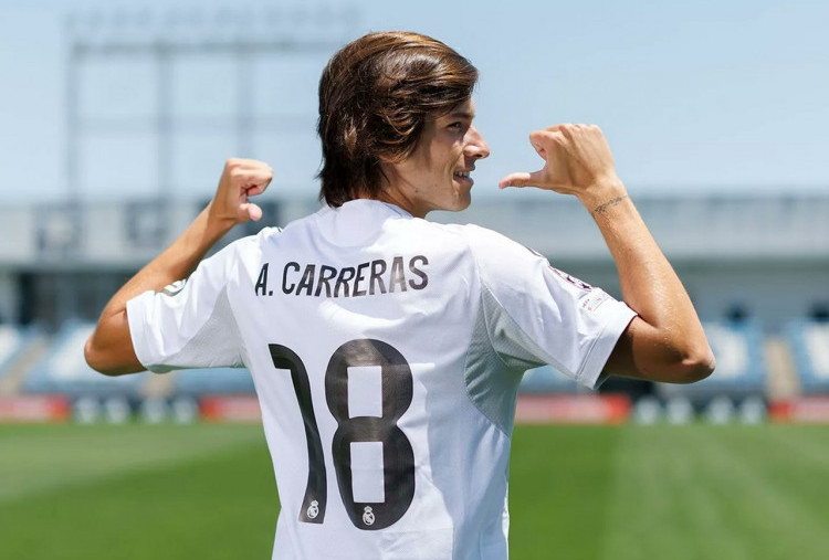 Alvaro Carreras Pakai Nomor 18, Siap Ukir Sejarah Baru di Madrid