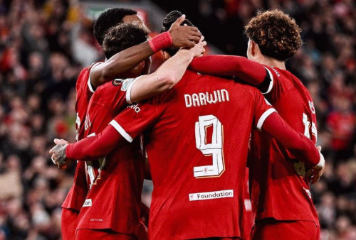 Hasil Liga Eropa:Tim Pelapis Liverpool Bantai Toulouse FC 5-1