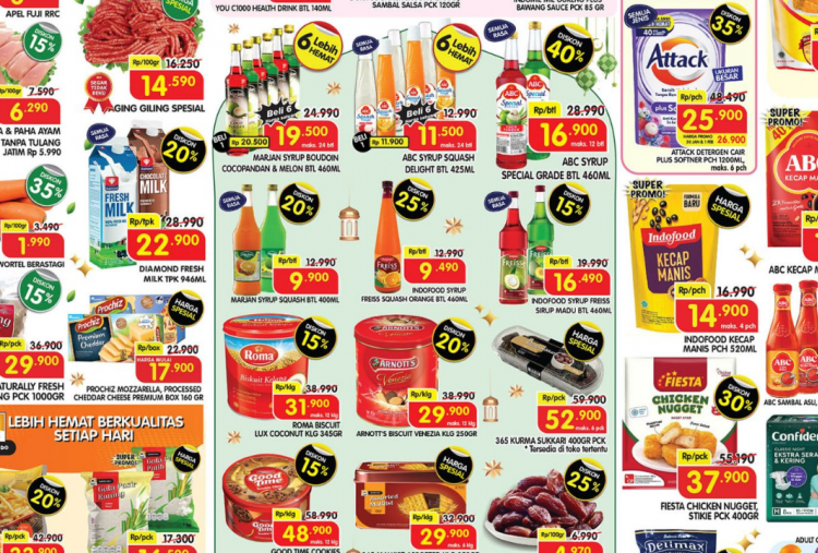 Promo Superindo Hari Ini Terbaru 1 Februari 2026, Awal Bulan Serbu Sirup Buat Puasa Mulai Rp9 Ribuan