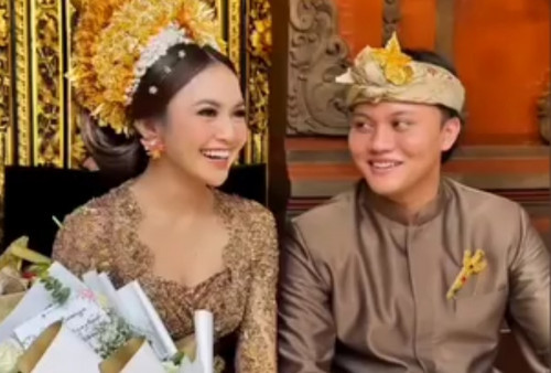 Foto-Foto Suasana Pernikahan Rizky Febian dan Mahalini di Bali, Jalani Upacara Mepamit