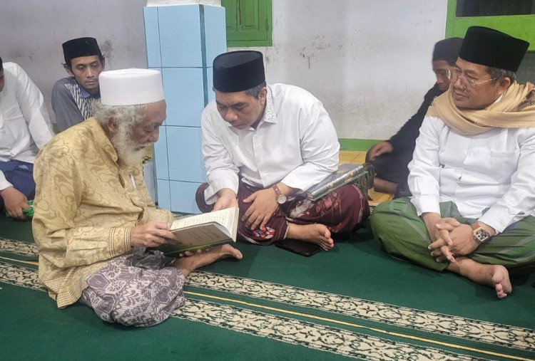 Pj Ketua Umum PBNU KH Zulfa Mustofa Lakukan Kunjungan Kerja Pertama ke Banten