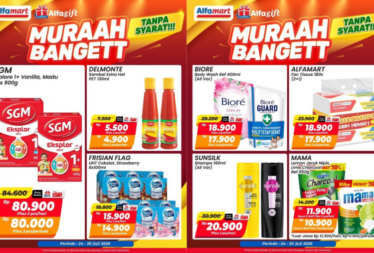 Promo Alfamart Terbaru Pekan Ini 27-31 Juli 2026, Sabun Mama Lemon Cuma Rp10 Ribuan!