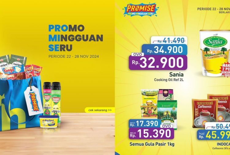 Katalog Promo JSM Hypermart Terbaru 22-24 November 2024, Belanja Hemat Gula Pasir Cuma Rp17 Ribuan