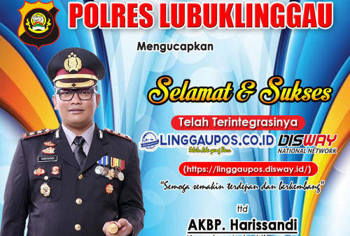 Polres Lubuklinggau Mengucapkan Selamat Atas Terintegrasinya LINGGAUPOS.CO.ID dengan DNN