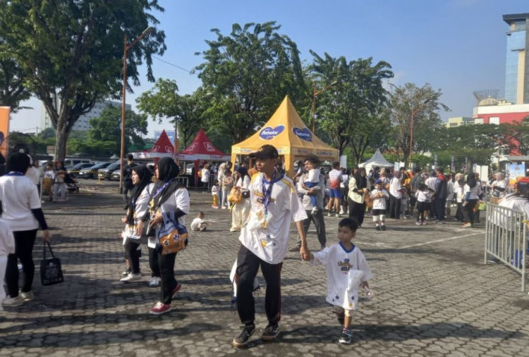 Serunya Bebelac Little Star Fun Run, Orang Tua Dampingi 700 Anak Gerakkan Badan di Lapangan