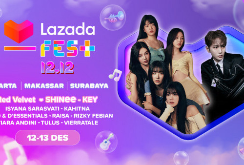 Spesial Lazada 11.11: Bisa Beli Tiket Konser Musik Lazada Fest 12.12, Ada Red Velvet, SHINee’s KEY dan Deretan Musisi Hits Tanah Air!