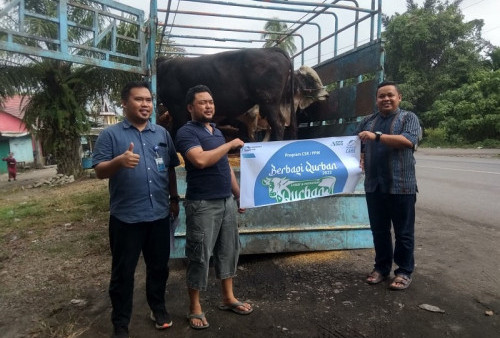 Menjelang Hari Raya Idul Adha Tahun 2022, Priamanaya Group Salurkan Sapi di Lahat, Palembang, dan Muara Enim