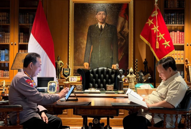 Prabowo Panggil Kapolri ke Hambalang, Bahas Keamanan Nasional hingga Program Strategis Polri