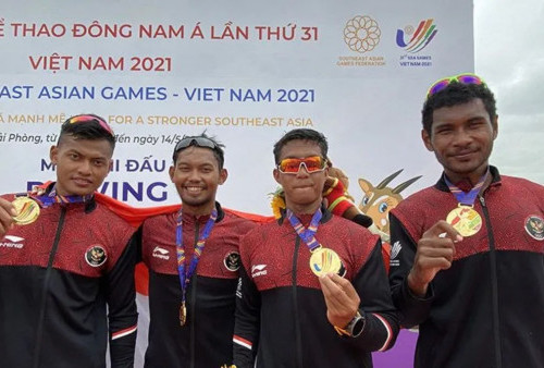 SEA Games 2021: Atlet TNI AL di Cabor Dayung Rowing Persembahkan 6 Medali Emas
