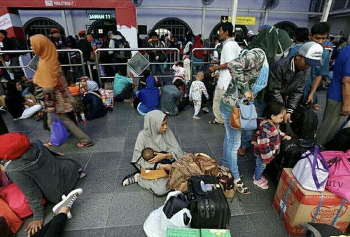KAI: 42.700 Pemudik Sudah Tiba di Jakarta dari Kampung Halaman
