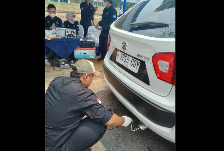 Dorong Kepedulian Jaga Kualitas Udara, 500 Kendaraan Ditarget Uji Emisi Gratis Tiap Hari di Kota Tangsel
