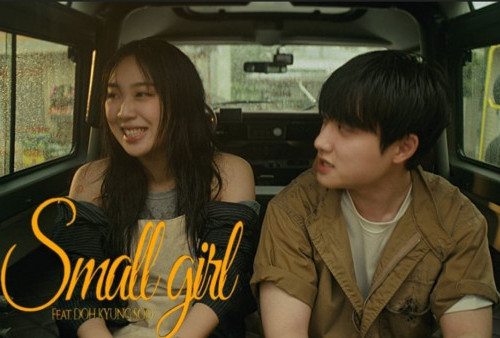 Bikin Iri! Doh Kyung Soo Cium Pipi Lee Young Ji di MV Small Girl