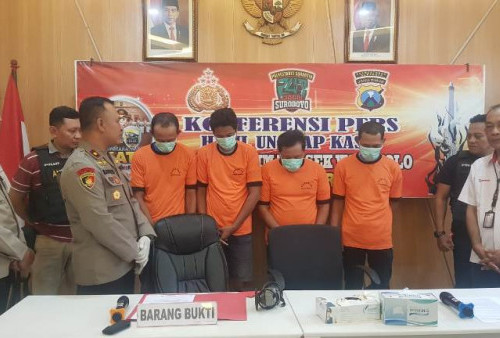 Pencuri Tiang KAI yang Terekam CCTV di Surabaya Dibekuk