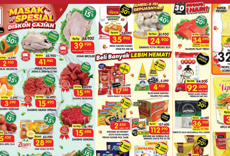 Promo Superindo Minggu Ini Terbaru 29 Juni-2 Juli 2026, Diskon Tropical Minyak Goreng Rp32.900